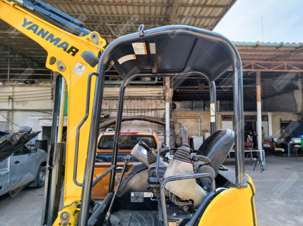 รถขุดมือสอง YANMAR ViO30 โครงหลังคาบังแดด 4 เสา [No.A08] - Image 17