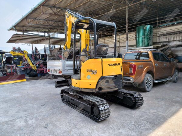 รถขุดมือสอง YANMAR ViO30 โครงหลังคาบังแดด 4 เสา [No.A08] - Image 3